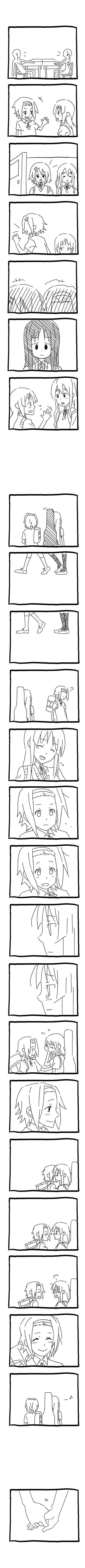 akiyama mio, hirasawa yui, tainaka ritsu, and kotobuki tsumugi (k-on!)