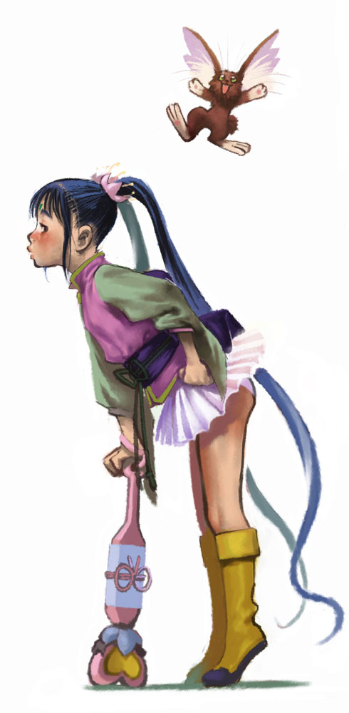 masaki sasami jurai, ryou-ouki, and pretty sammy (tenchi muyou! and 1 more) drawn by ramb_chop