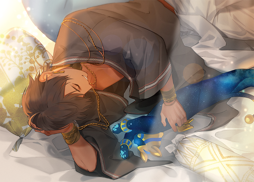 ozymandias and sphinx awlad (fate and 3 more) drawn by takashi_(huzakenna)