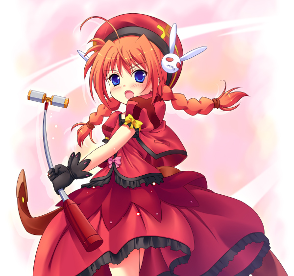 vita and graf eisen (lyrical nanoha and 2 more) drawn by uehara_yukihiko