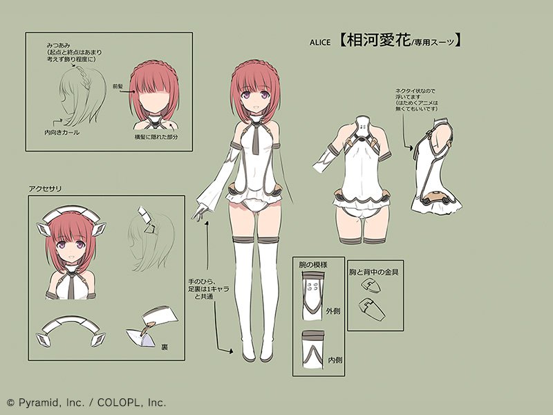 aikawa aika (alice gear aegis) drawn by shimada_fumikane