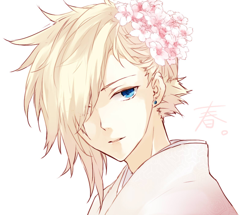cloud strife (final fantasy and 1 more) drawn by bisuko