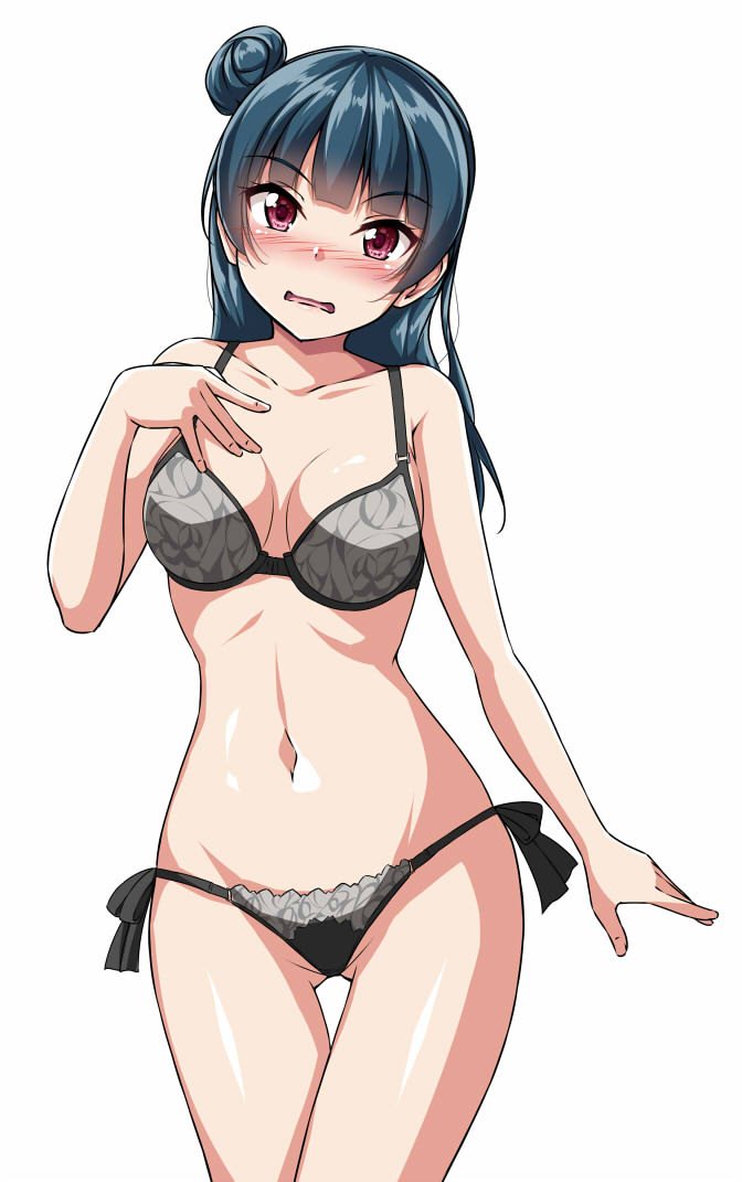 tsushima yoshiko (love live! and 1 more) drawn by yopparai_oni