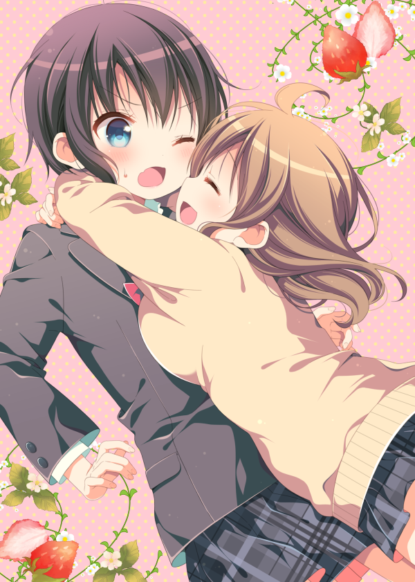 maria and saionji koharu (watashi no tomodachi ga sekaiichi kawaii) drawn by march-bunny