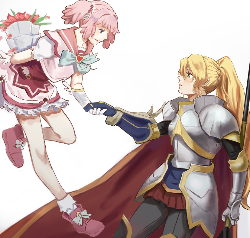 kirameki mamika and alicetaria february (re:creators) drawn by nanakyu