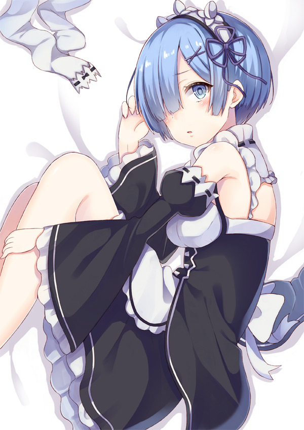rem (re:zero kara hajimeru isekai seikatsu) drawn by yuzu-aki