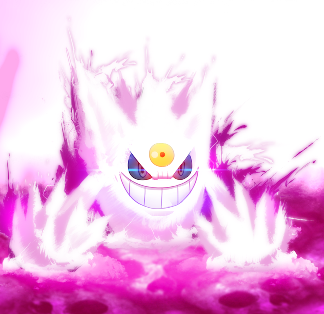Pokemon Mega Shiny Gengar