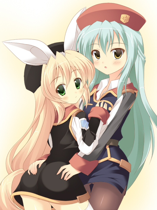 twen tail and reete meccania (pixiv robot wars and 2 more) drawn by hizuki_aki