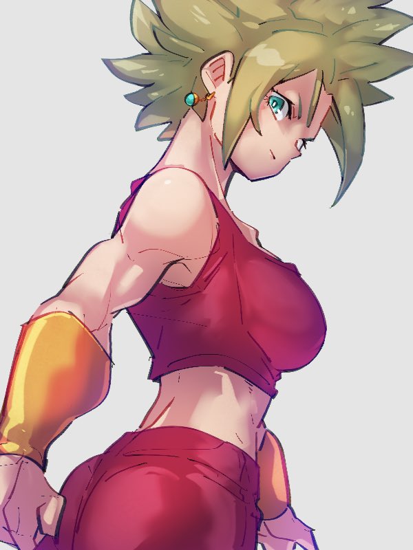 kefla (dragon ball and 1 more) drawn by kemachiku