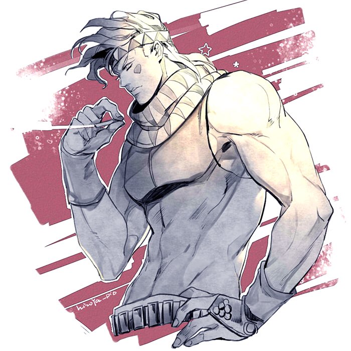 caesar anthonio zeppeli (jojo no kimyou na bouken and 1 more) drawn by hatoyama_itsuru