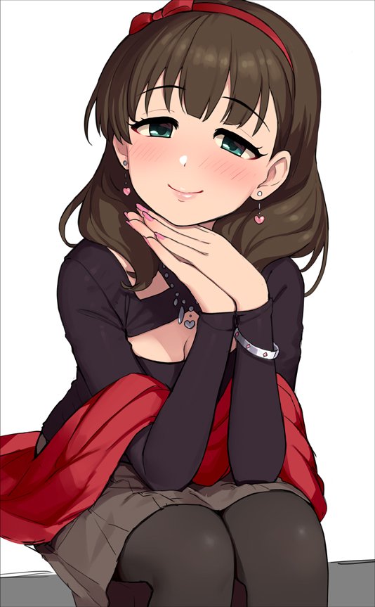 sakuma mayu (idolmaster and 1 more) drawn by omaru_gyuunyuu