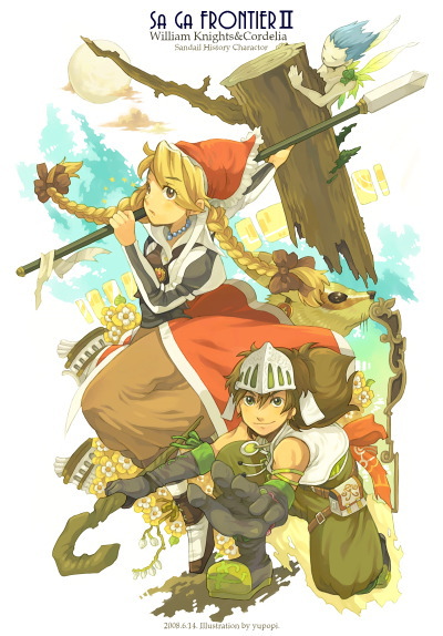 cordelia and william knights (saga and 1 more) drawn by yumi_(yupopi)