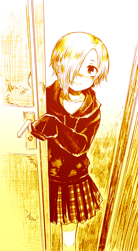 shirasaka koume (idolmaster and 1 more) drawn by ruiko_(sad)