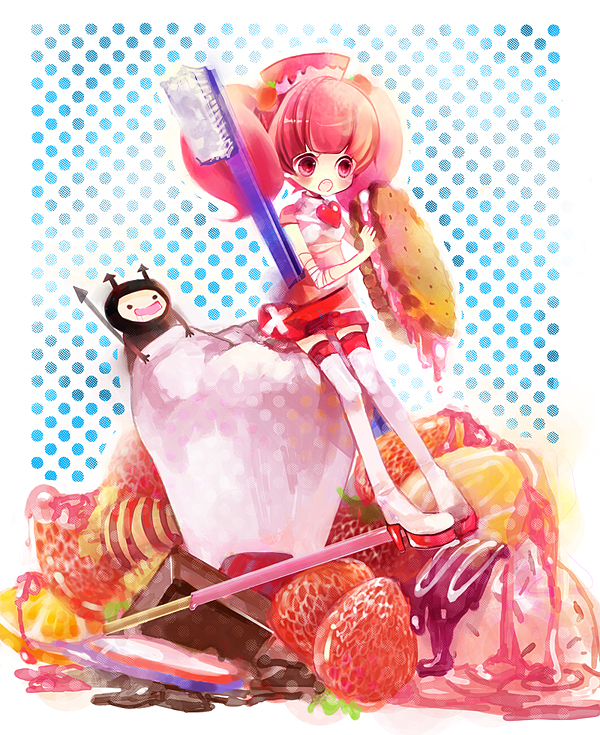 milk (bemani and 1 more) drawn by shimeko