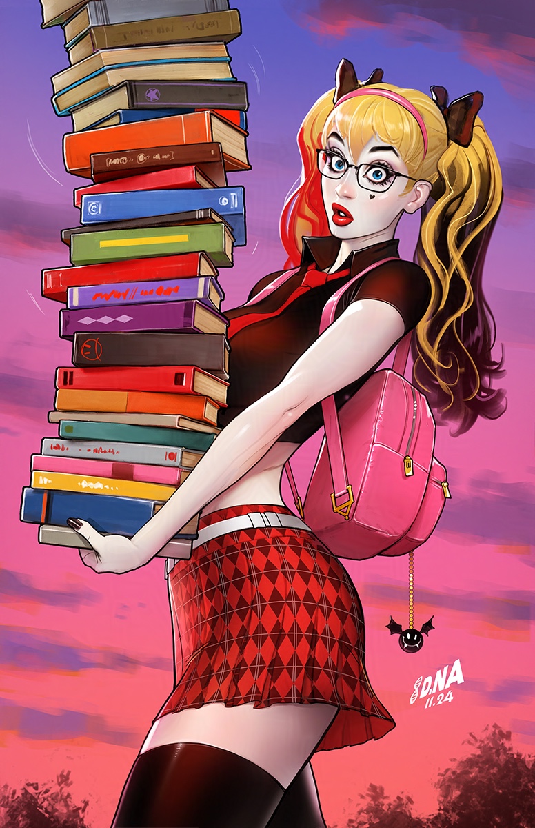 harley quinn (dc comics and 1 more) drawn by david_nakayama