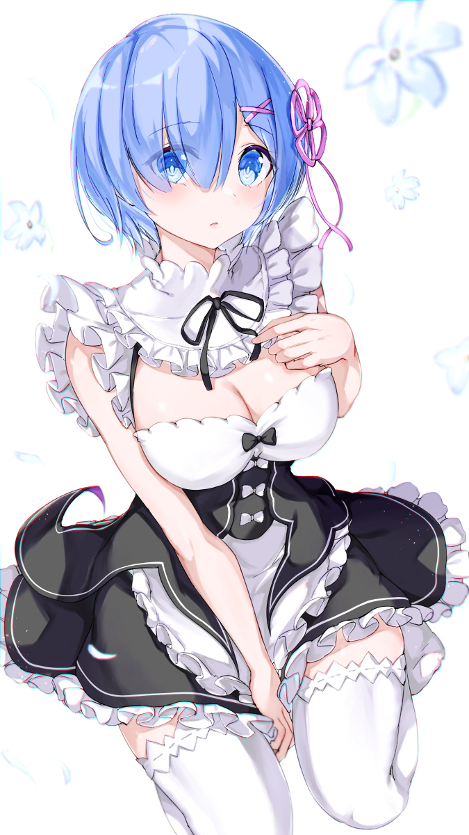 rem (re:zero kara hajimeru isekai seikatsu) drawn by meen_(ouaughikepdvrsf)