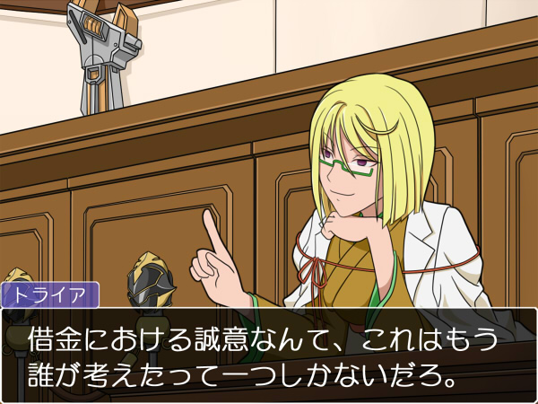traiya scott (ace attorney and 3 more) drawn by akito_(owata11)