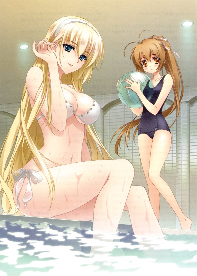irisdina bernhard and katia waldheim (muv-luv and 2 more) drawn by carnelian