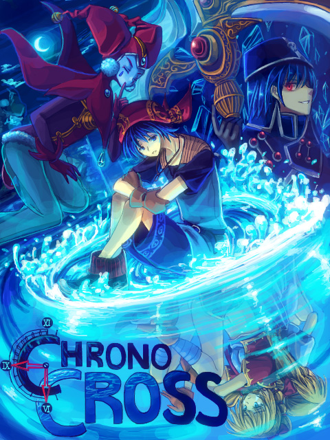 kid, serge, and harle (chrono cross) drawn by miyuki_(0213)