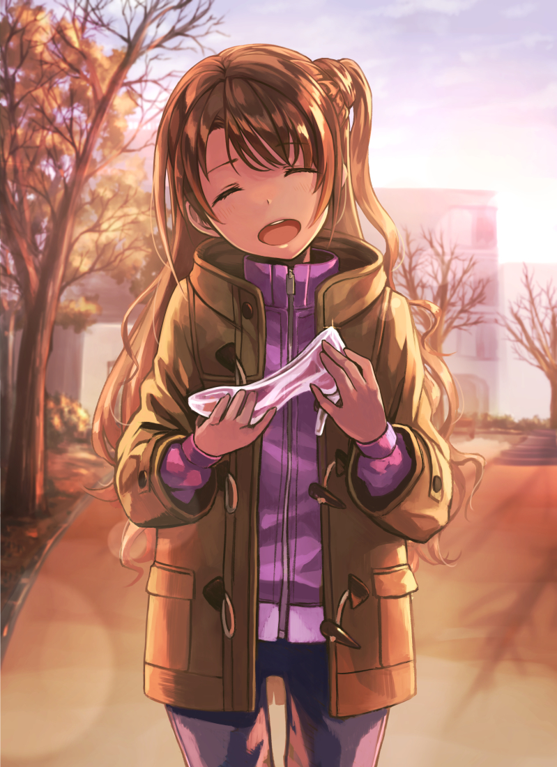 shimamura uzuki (idolmaster and 1 more) drawn by hyp