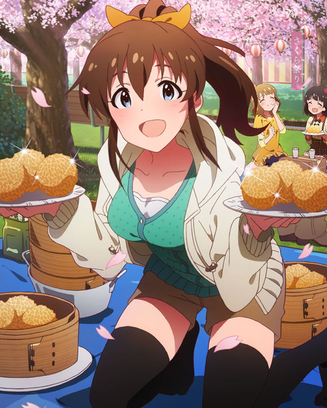 suou momoko, satake minako, and nakatani iku (idolmaster and 1 more)