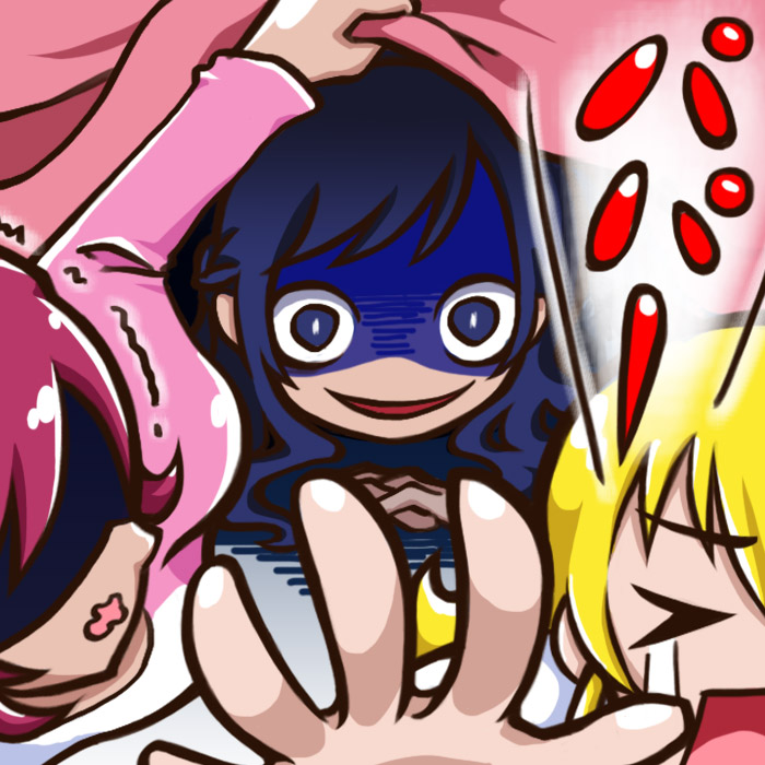 hishikawa rikka, aida mana, and regina (precure and 1 more) drawn by nekoko_(nekonekonya)