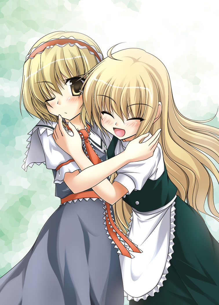 kirisame marisa and alice margatroid (touhou) drawn by sanada_ikki
