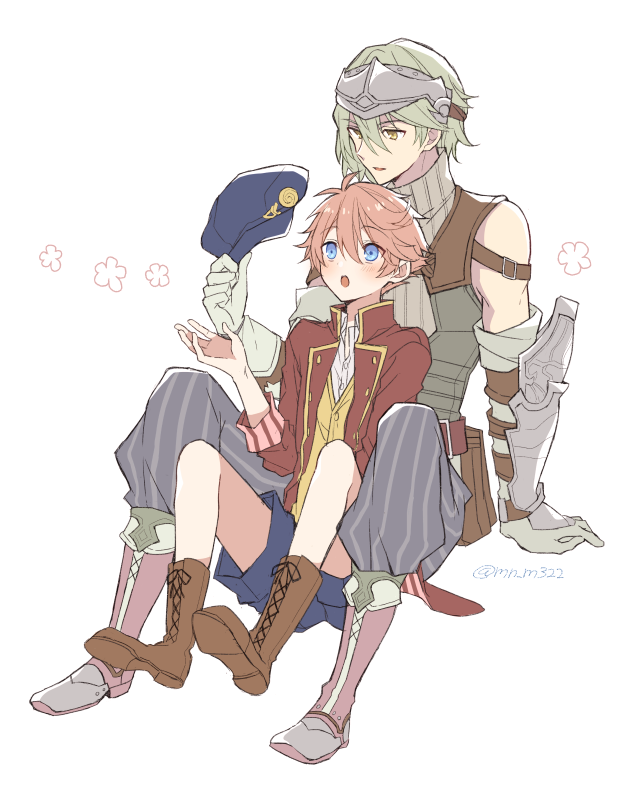 martin and cecil (rune factory and 1 more) drawn by mini_mamu