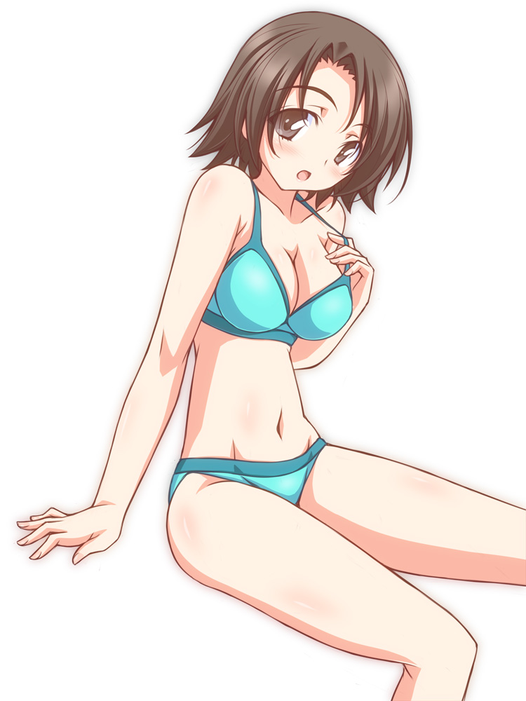 sawa azusa (girls und panzer) drawn by kikuchi_tsutomu