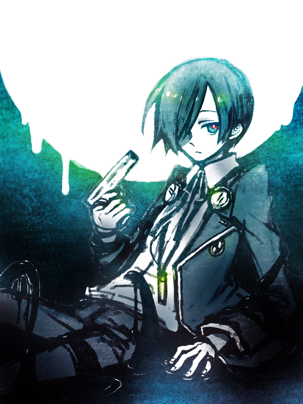 yuuki makoto (persona and 1 more) drawn by yoshida_sei