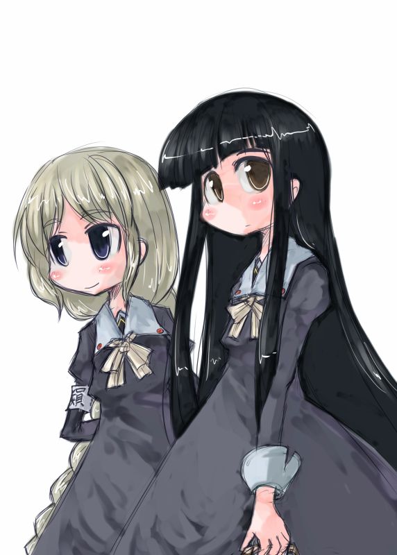 houraisan kaguya and yagokoro eirin (touhou) drawn by tao_(kadoya)
