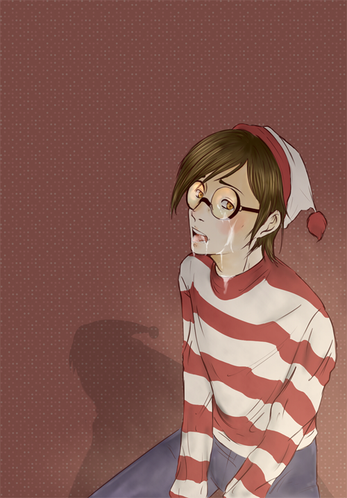 wally (where's wally) drawn by riddoru_keeki