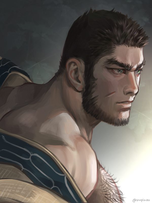 tanigaki genjirou (golden kamuy) drawn by nopinzo