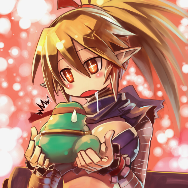 kunoichi and tsukikage (disgaea and 4 more) drawn by edobox