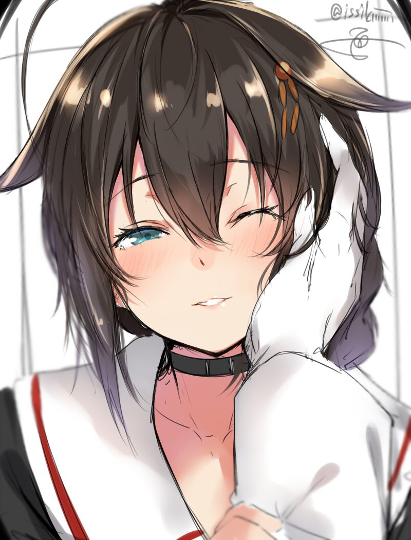 shigure and shigure kai ni (kantai collection) drawn by isshiki_(ffmania7)