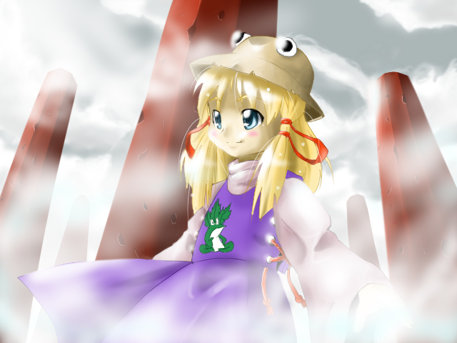 moriya suwako (touhou) drawn by haibane_(tsukumo_no_kiseki)