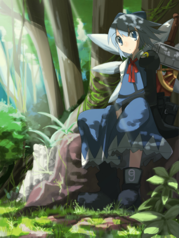 cirno (touhou and 1 more) drawn by shouji_ayumu