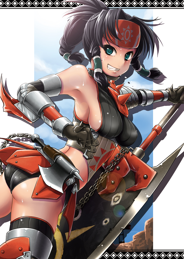 monster hunter (monster hunter) drawn by pochi_(pochi-goya)