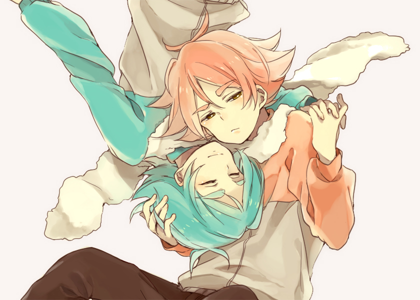 fubuki shirou and fubuki atsuya (inazuma eleven) drawn by lowe_(slow)