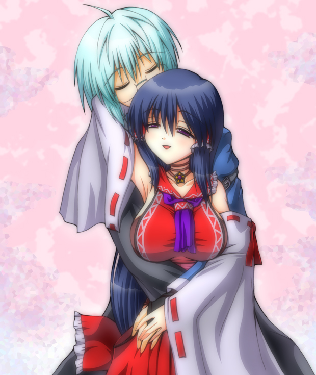 morichika rinnosuke and sendai hakurei no miko (original and 2 more) drawn by asamura_hiori