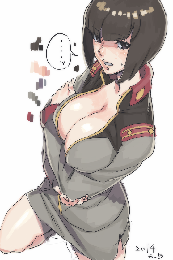 ables' secretary (gundam and 1 more) drawn by hesuke