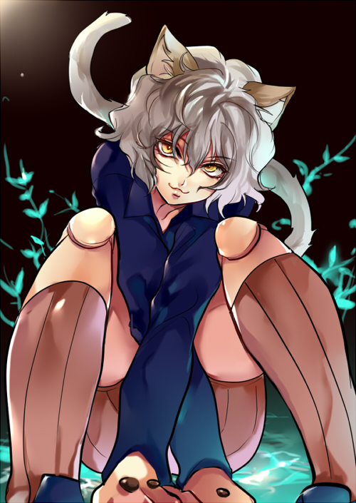 neferpitou (hunter x hunter) drawn by e-ko_(e5e5)