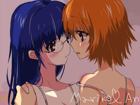 shouji an and misono mariko (.hack// and 1 more) drawn by yukito_mayumi