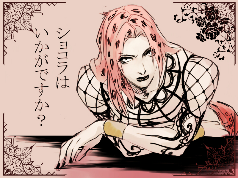 diavolo (jojo no kimyou na bouken and 1 more) drawn by ichimoku_(tansio5)
