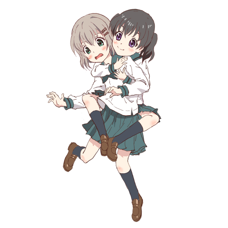 yukimura aoi and kuraue hinata (yama no susume) drawn by sanadafelix