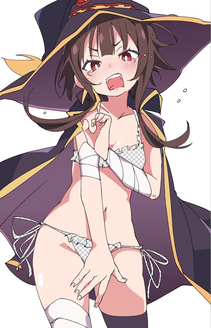 megumin (kono subarashii sekai ni shukufuku wo!) drawn by ixy
