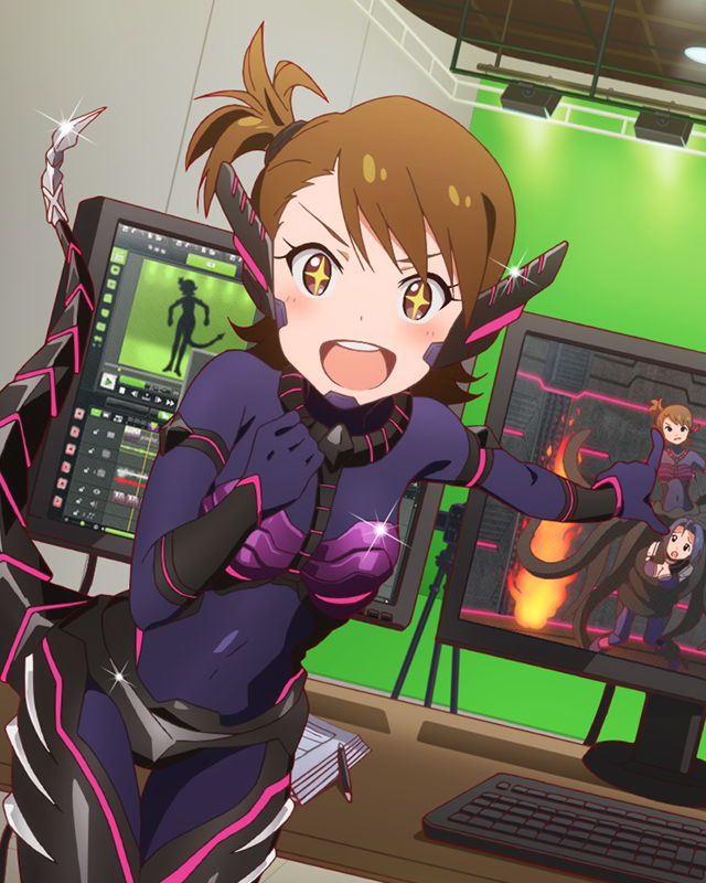 miura azusa and futami ami (idolmaster and 1 more)