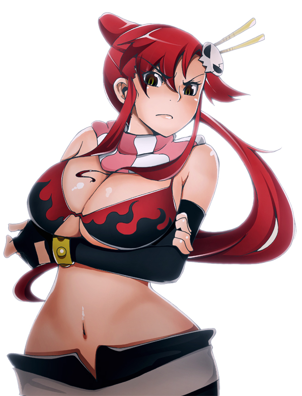 yoko littner (tengen toppa gurren lagann) drawn by kosame_daizu