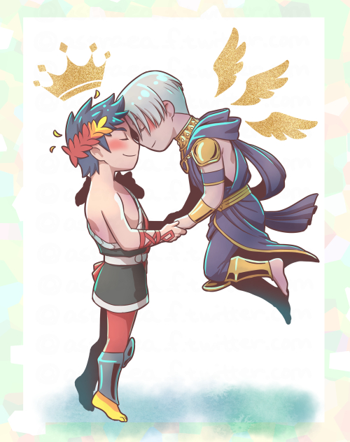 zagreus and thanatos (hades and 1 more) drawn by astraea_f