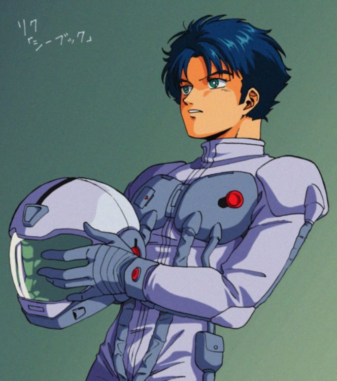 seabook arno (gundam and 1 more) drawn by hasemil